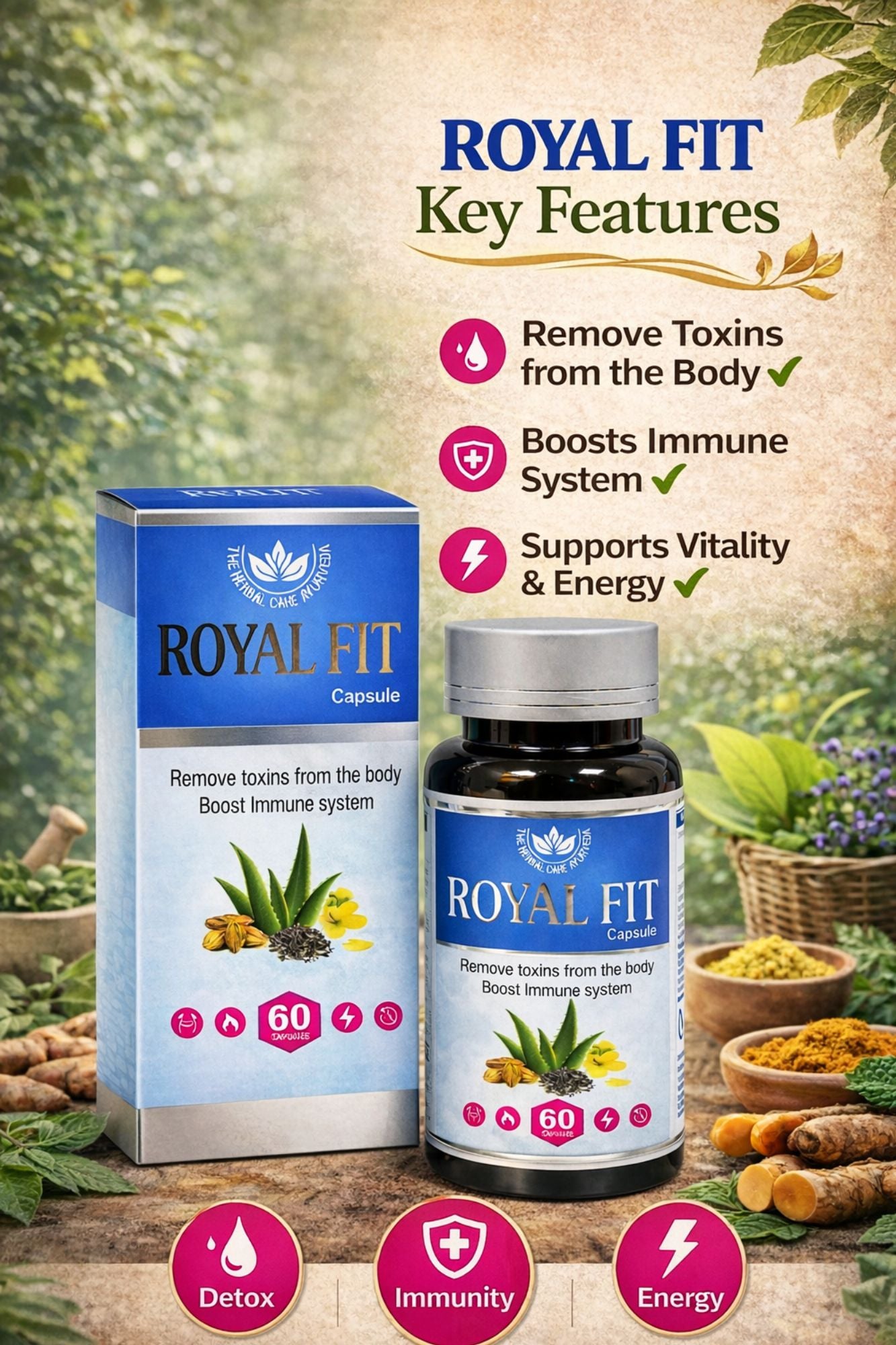 🔥 Royal Fit – Detox & Slim Support