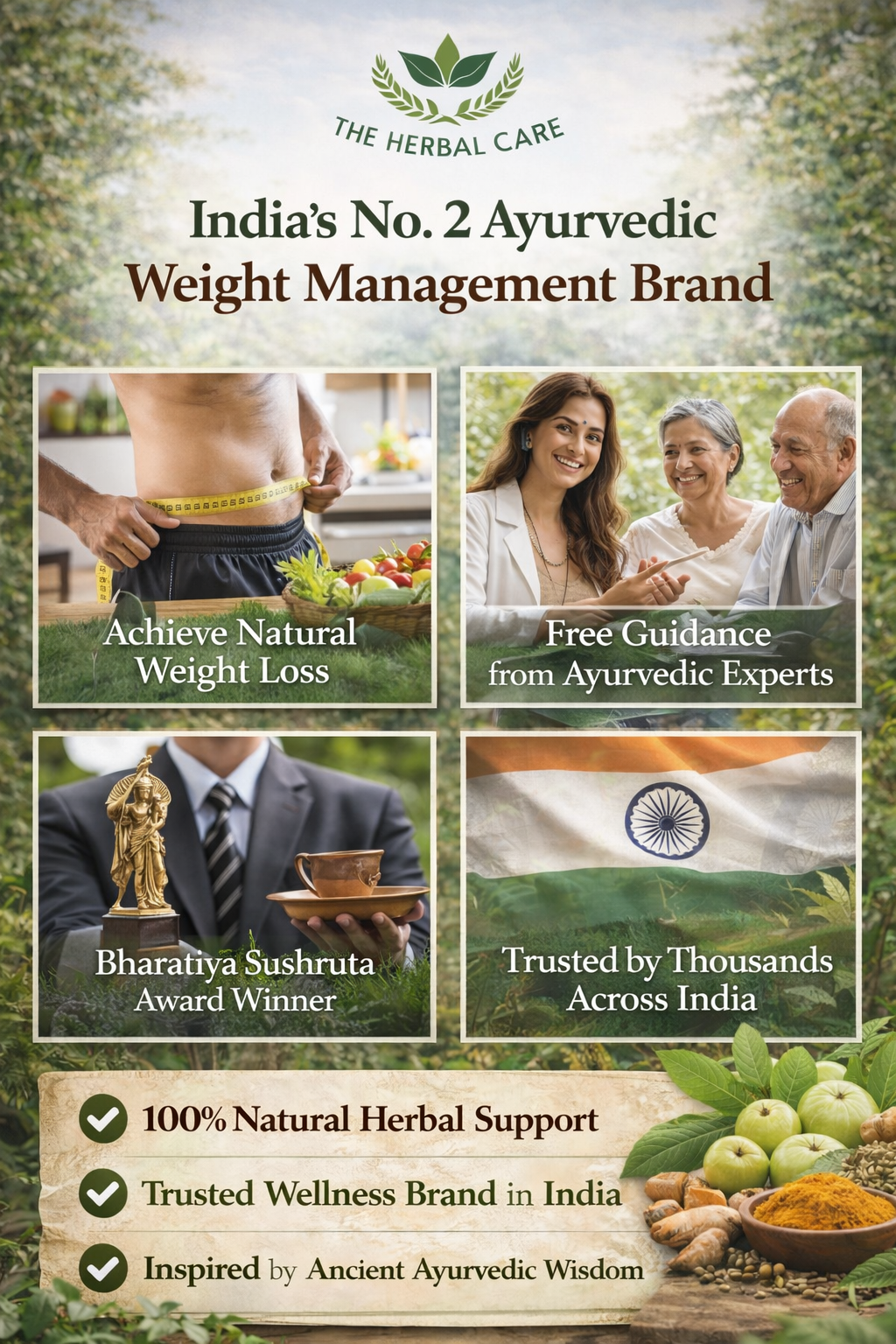 The Herbal Care Ayurveda – India’s No. 2 Ayurvedic Weight Management Brand