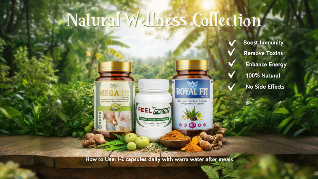 Complete Ayurvedic Weight Balance & Detox Combo – Natural Way to Manage Weight